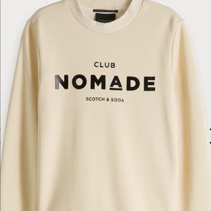 Scotch & Soda Maison Cream Club Nomade Sweater